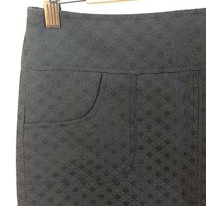 Black Dynamite polkadot skirt